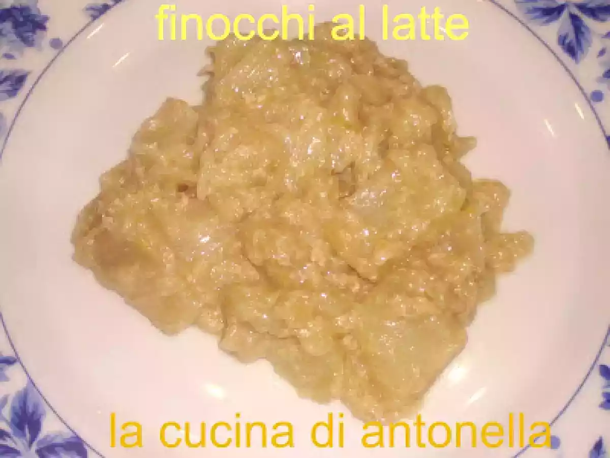 Finocchi al latte