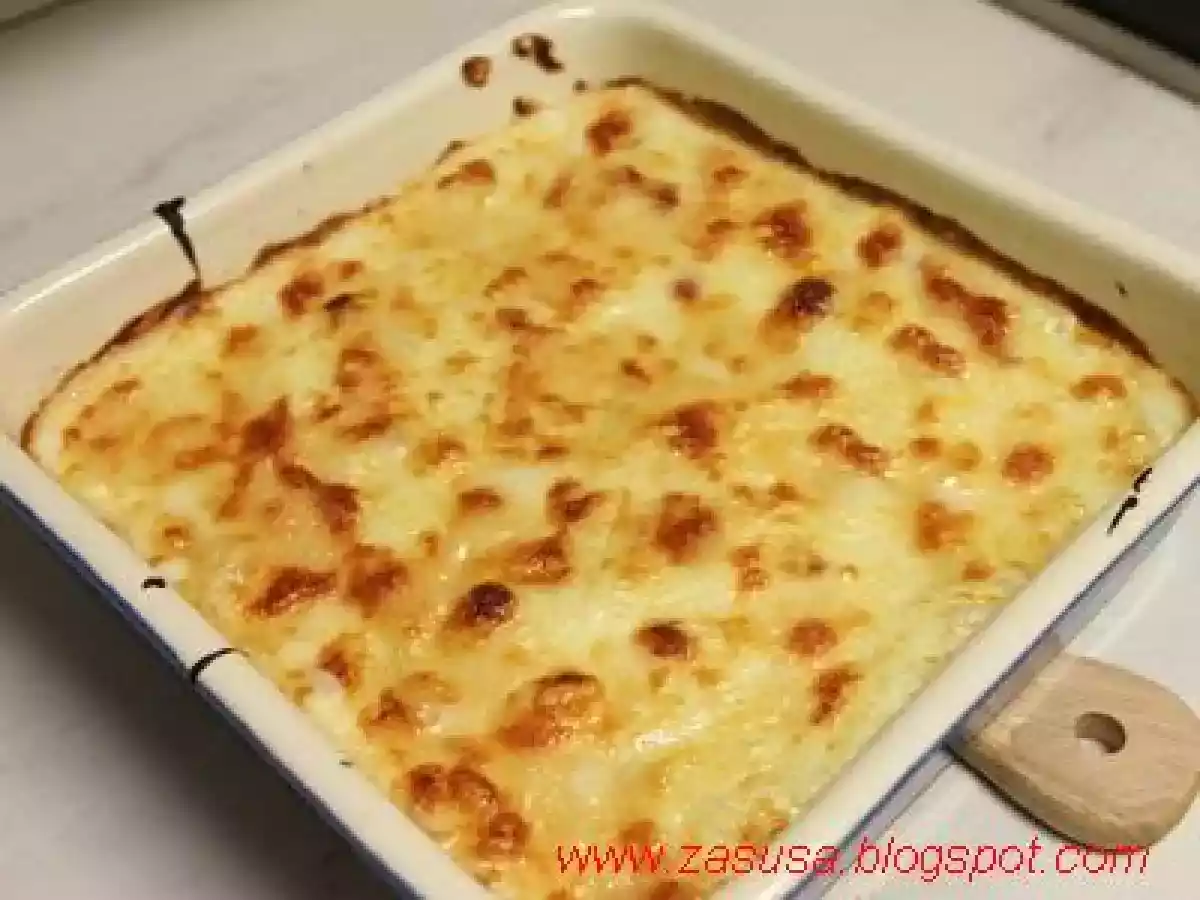 Finocchi alla besciamella gratinati