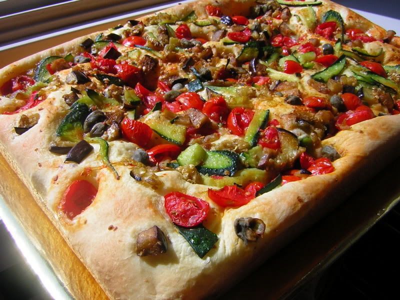 Focaccia alle verdure, Ricetta Petitchef