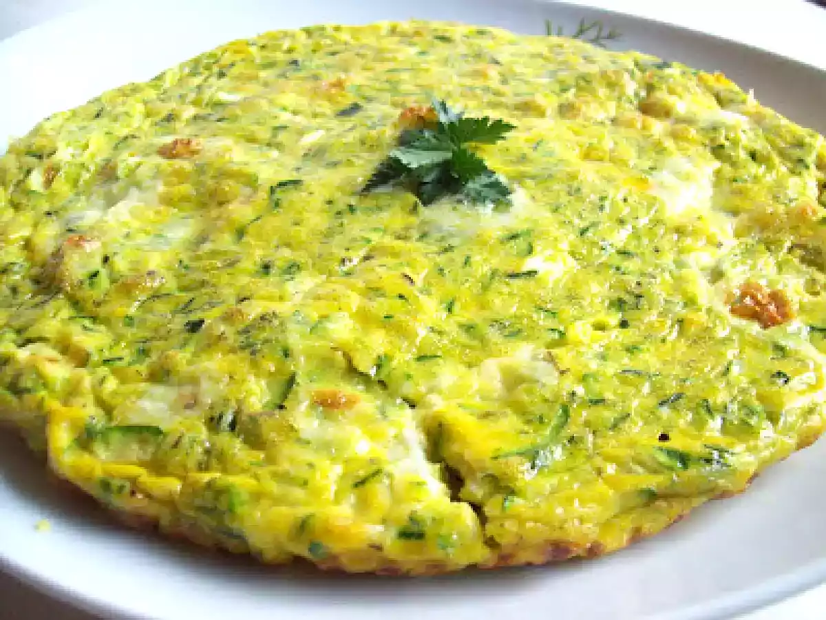 Frittata con erbette e zucchine - foto 2
