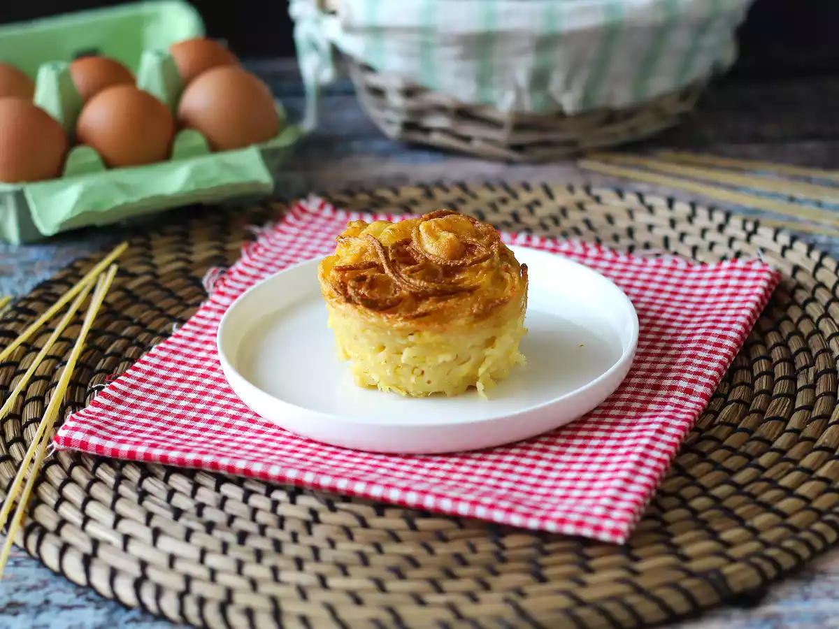 Frittata di pasta in friggitrice ad aria - foto 5