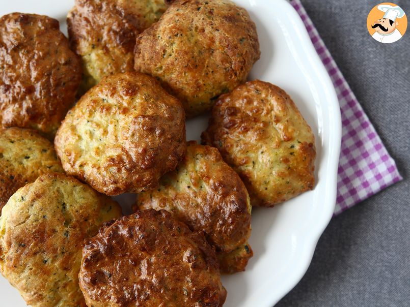 Frittelle di zucchine e feta in friggitrice ad aria