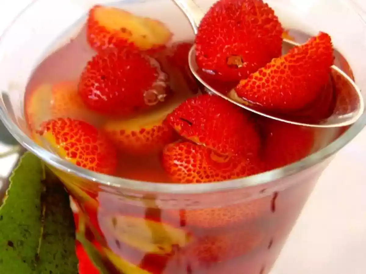 Frutti dimenticati : Corbezzoli sciroppati