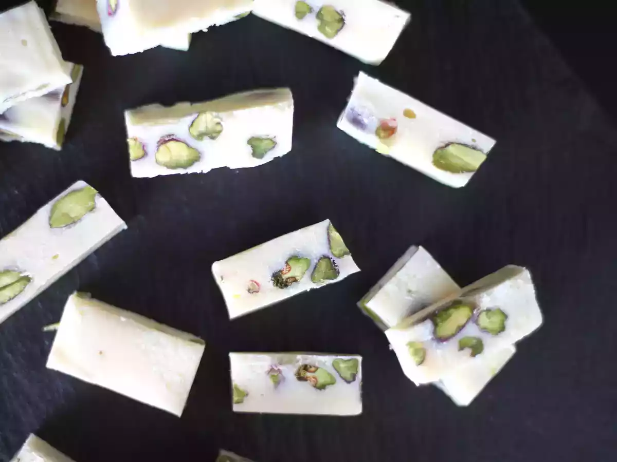 Fudge al cioccolato bianco e pistacchi - foto 4