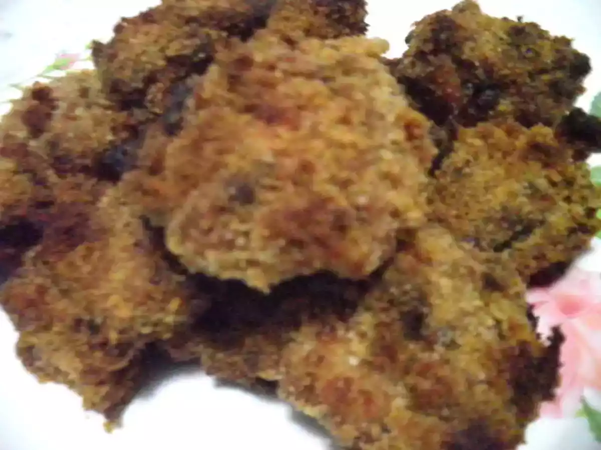 Fusi di pollo croccanti al forno