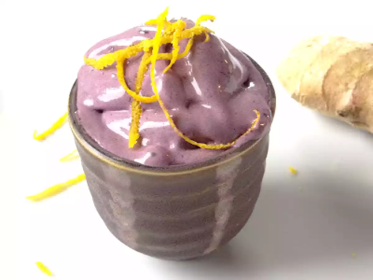 Gelato alle bacche di sambuco e zenzero - foto 2