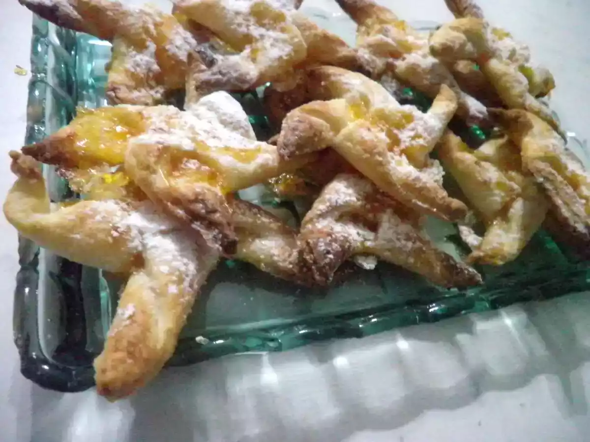 Girandole con marmellata di albicocche