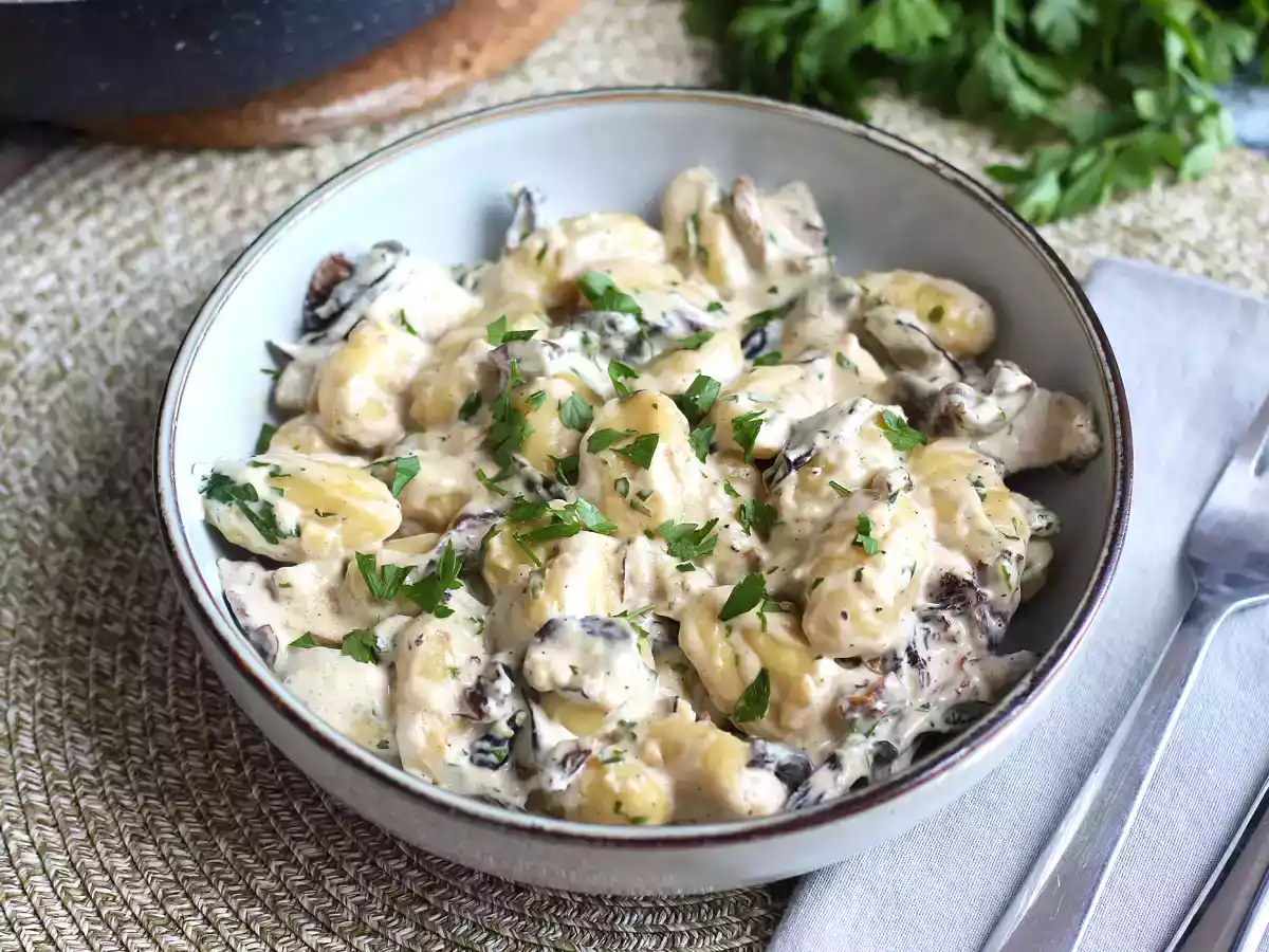 Gnocchi ai funghi, un primo piatto gustoso e facile da preparare