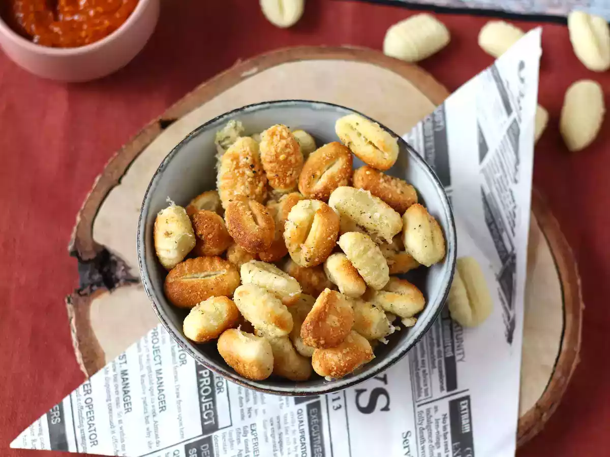 Gnocchi di patate cotti in friggitrice ad aria: gustosi e croccanti, perfetti per l'aperitivo - foto 3