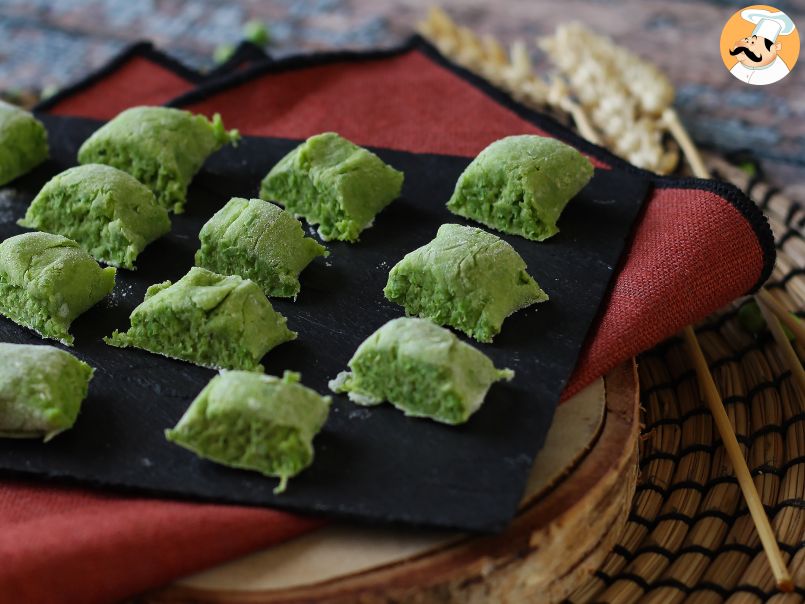 Gnocchi di piselli senza uova: pronti in pochissimo tempo!