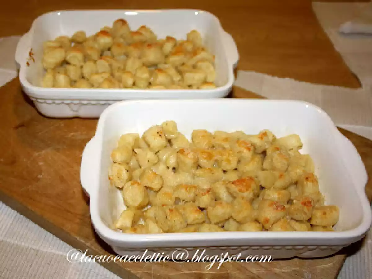 Gnocchi di ricotta gratinati al forno e swap natalizio - foto 2