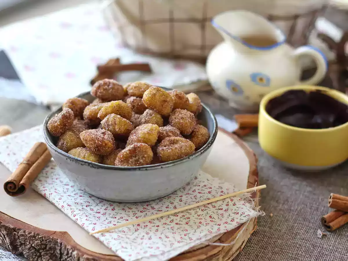 Gnocchi dolci in friggitrice ad aria: un'idea originale per uno snack sorprendente!