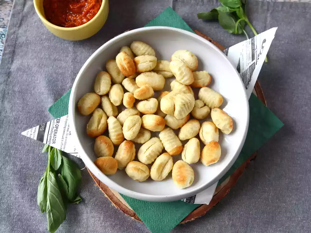Gnocchi fritti in friggitrice ad aria, la ricetta pronta in 10 minuti! - foto 3