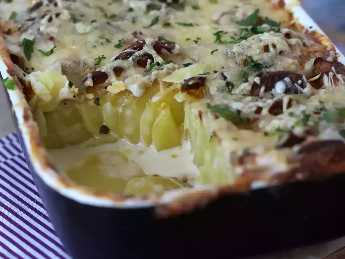 Gratin di patate con la friggitrice ad aria - foto 4