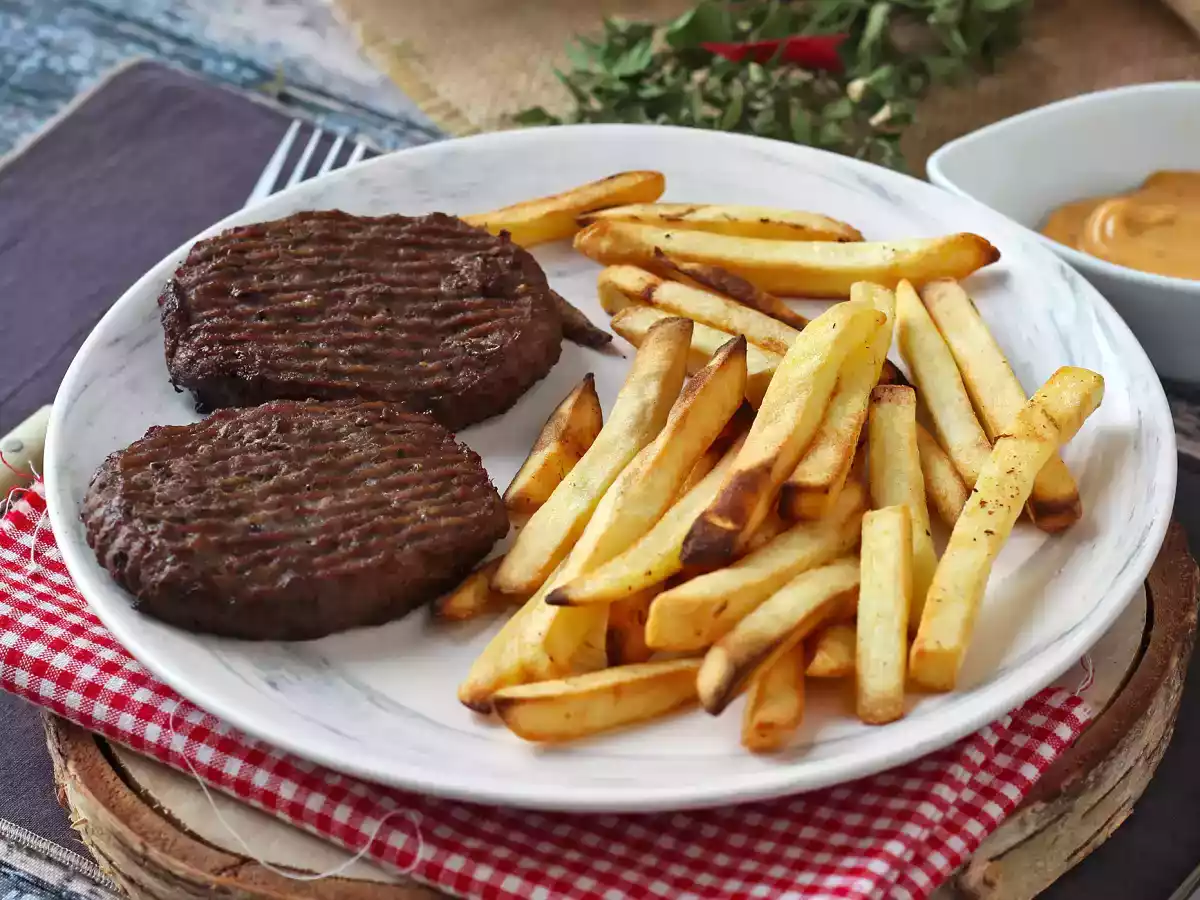 Hamburger in friggitrice ad aria: pronti in pochissimi minuti! - foto 3