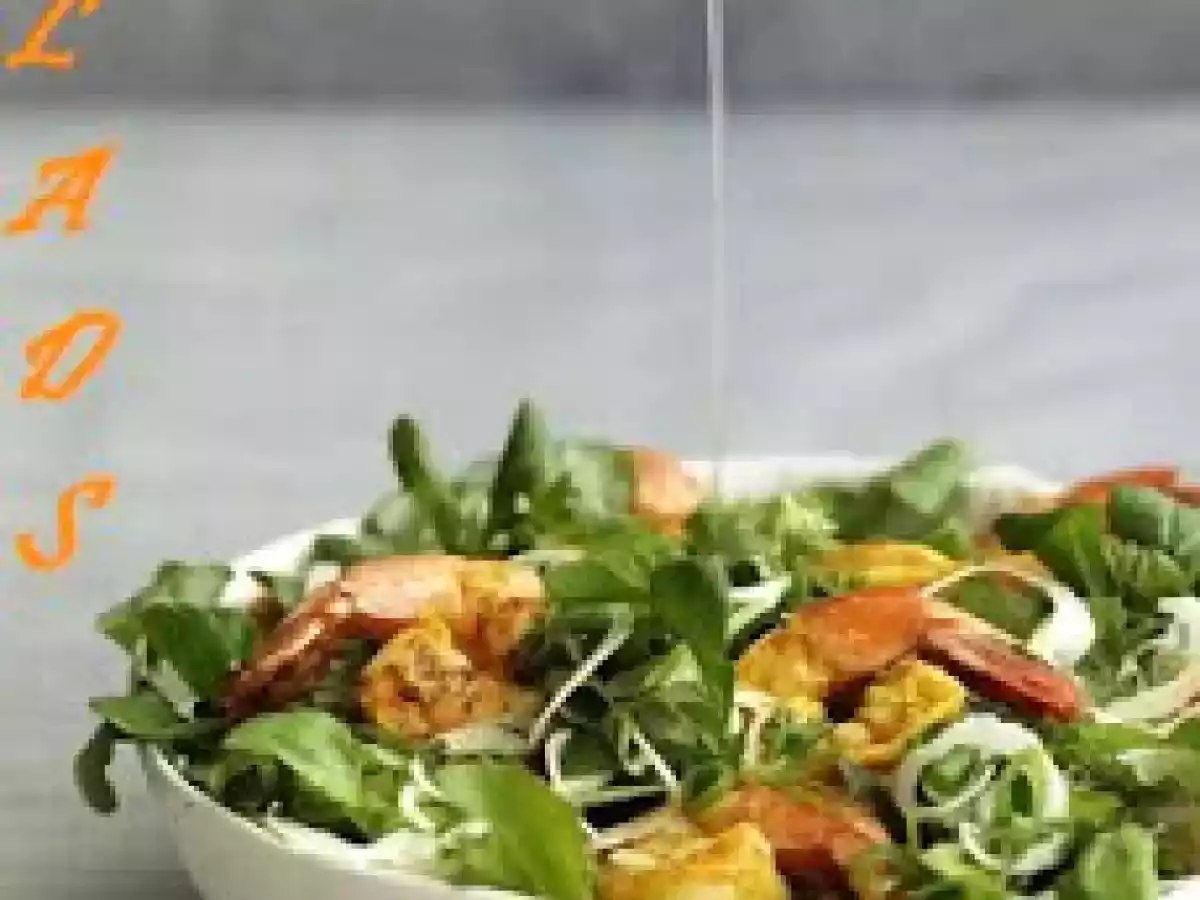 Insalata calda con ceci, spinaci e sesamo - foto 2