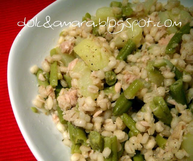 Insalata Di Orzo Tonno E Fagiolini Ricetta Petitchef