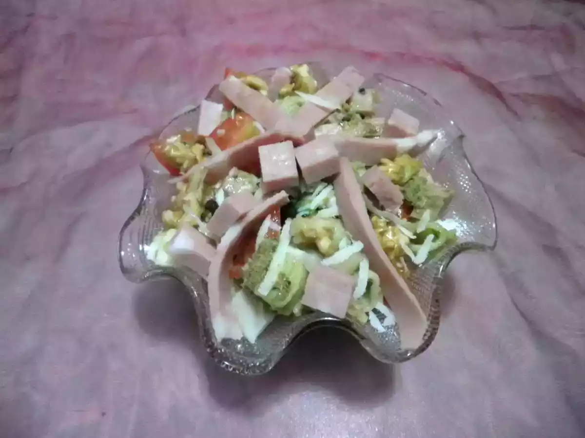 Insalata di pasta fredda con verdure e Chiara Mortadella Bologna IGP - foto 7