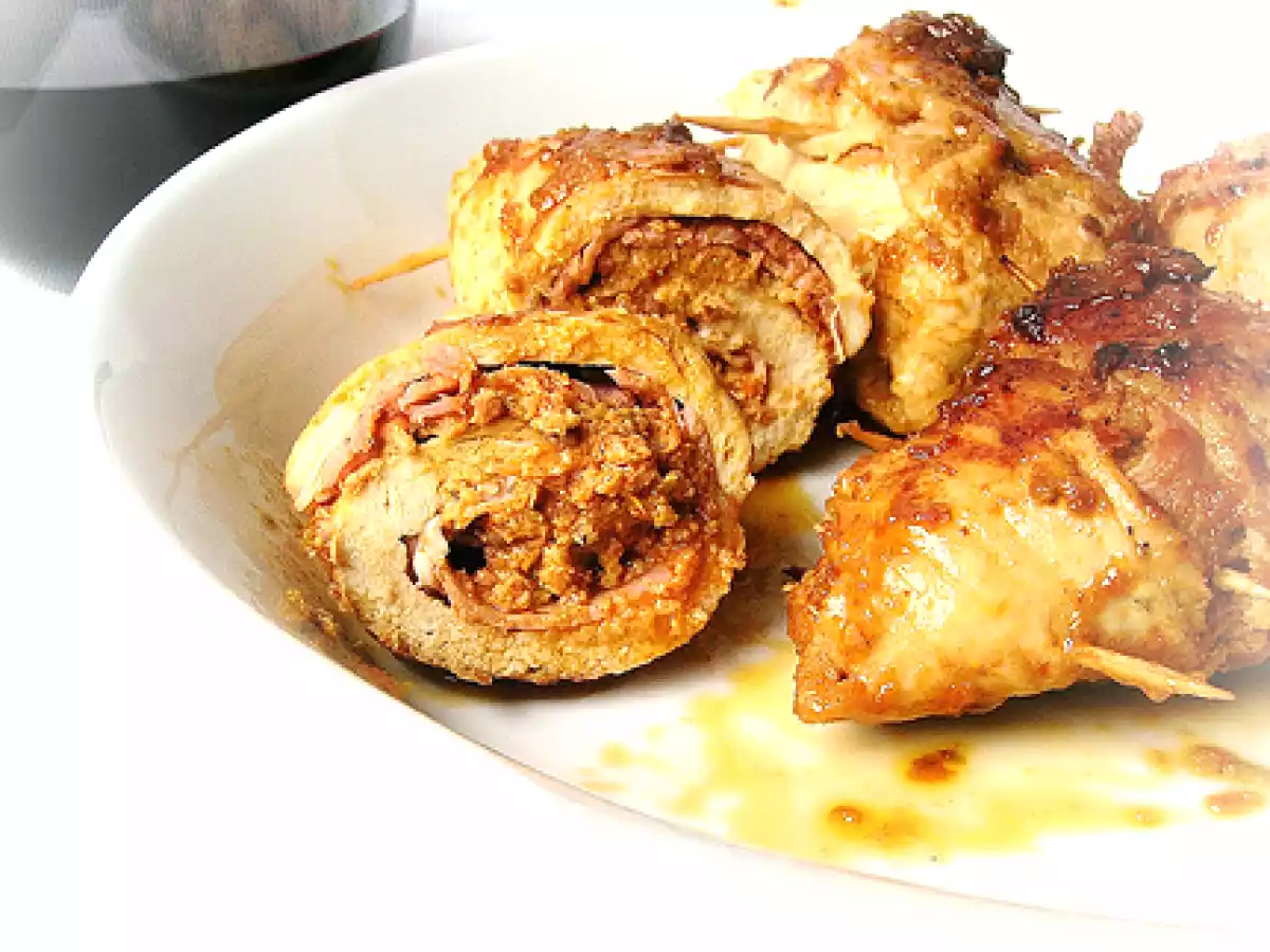 Involtini di pollo piccanti alla feta - foto 2