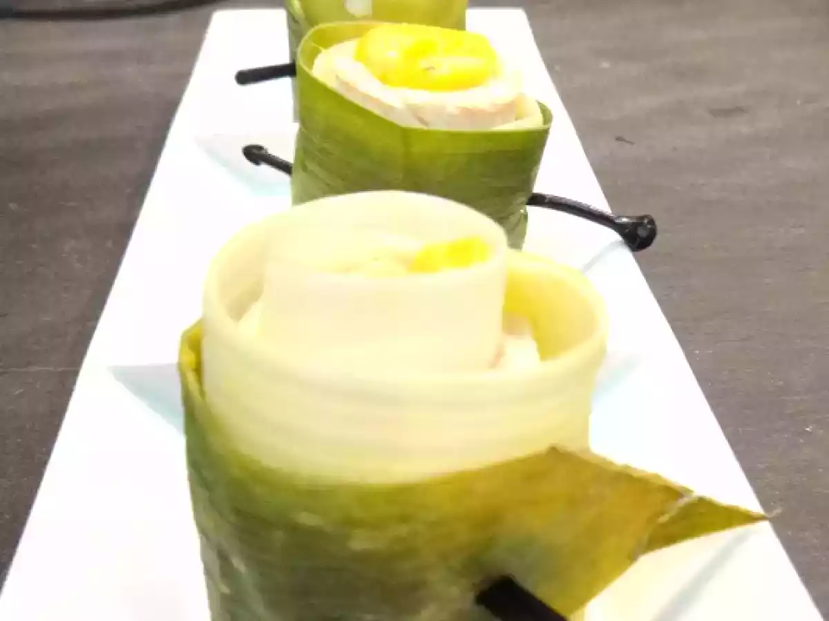 Involtini di tacchino al lime con mango e porro