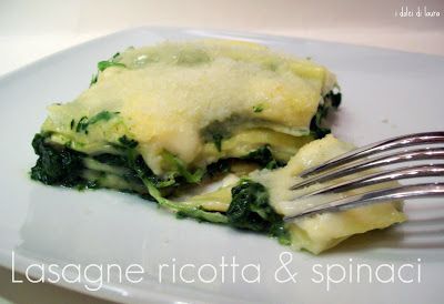 Lasagne ricotta e spinaci - Ricetta Petitchef