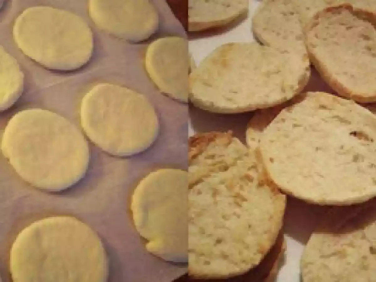 Le tigelle con scamorza e prosciutto crudo, altra idea da spuntino serale... - foto 2