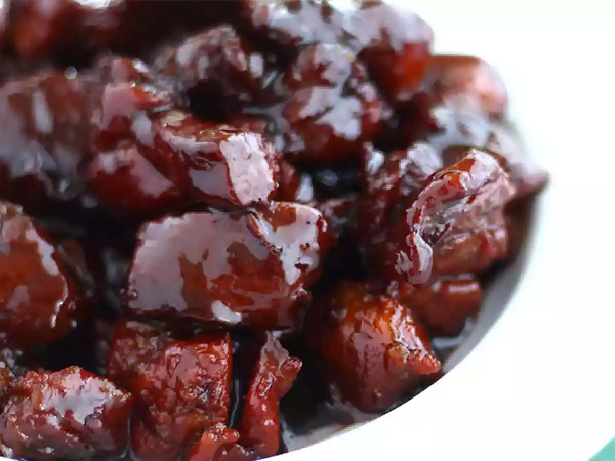 Maiale caramellato - Ricetta asiatica - foto 2