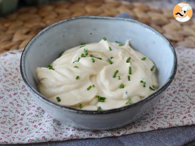 Maionese leggera senza olio. Perfetta se non volete mangiare le uova crude!