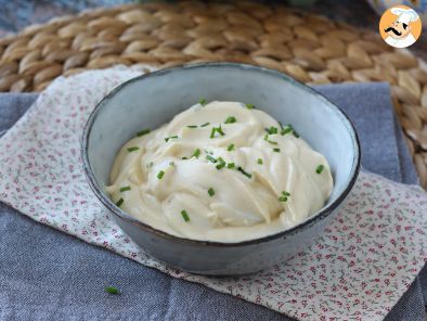 Maionese leggera senza olio. Perfetta se non volete mangiare le uova crude! - foto 5