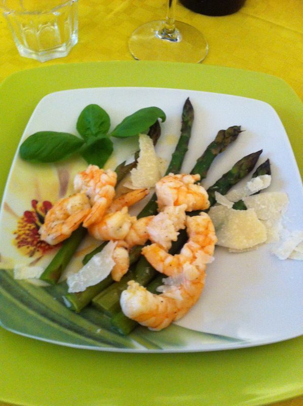 Mazzancolle con asparagi, Ricetta Petitchef