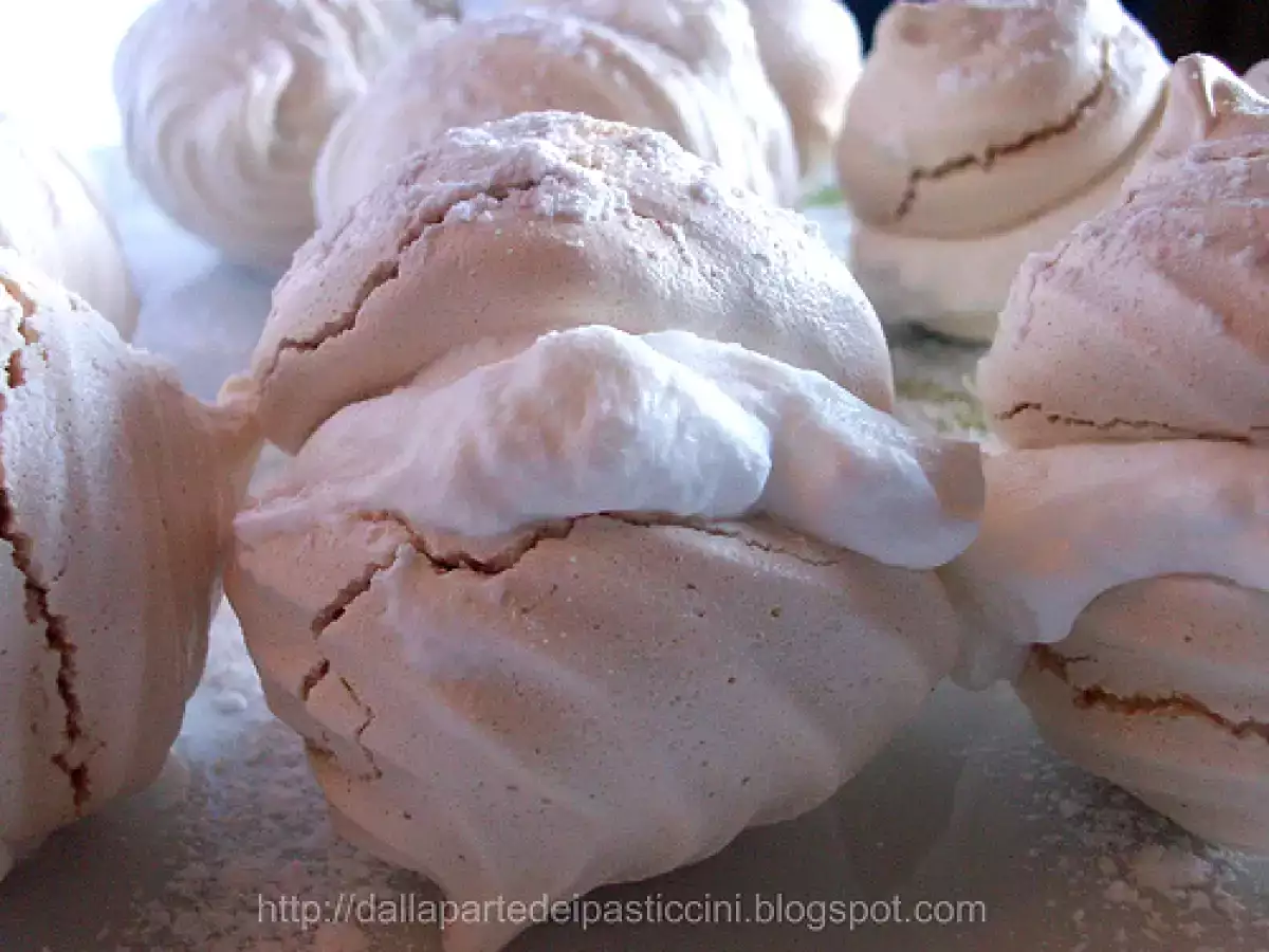 Meringhe (con e senza panna) - foto 3