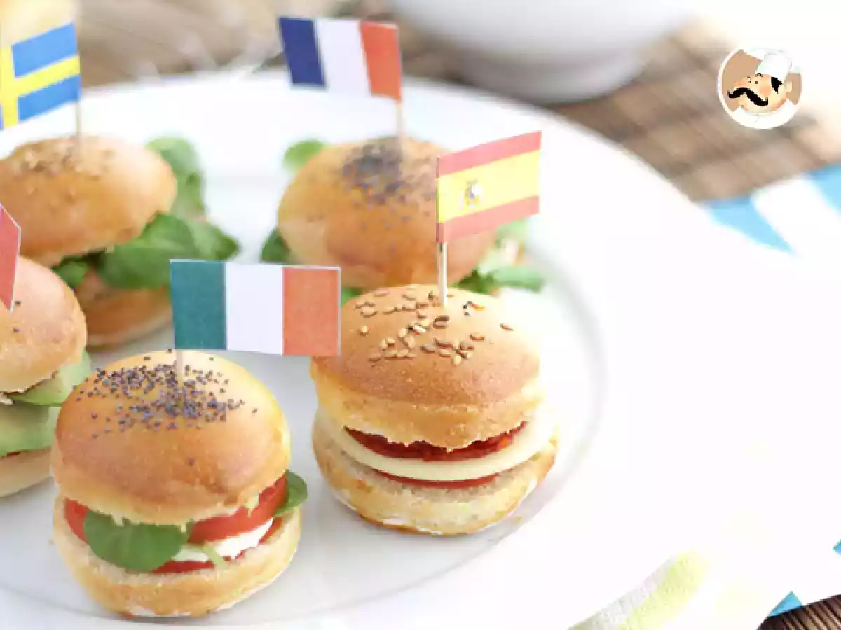 Mini burgers per aperitivi