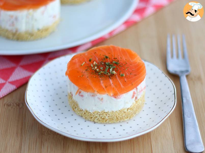 Mini Cheesecake Salata Al Salmone Ricetta Petitchef