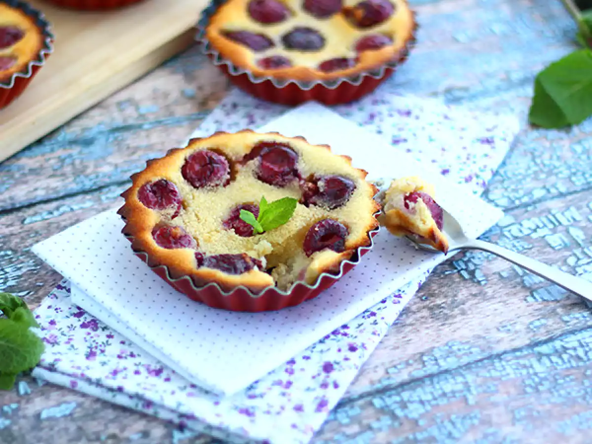 Mini clafoutis senza glutine - foto 3