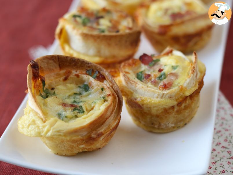 Mini quiche con tortillas: facili, veloci ed economiche!