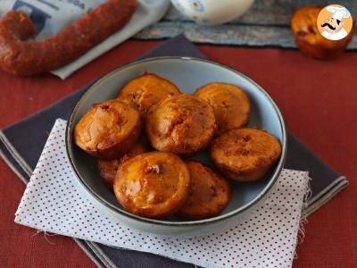 Muffin al chorizo: un tocco spagnolo che sorprenderà i tuoi ospiti! - foto 2