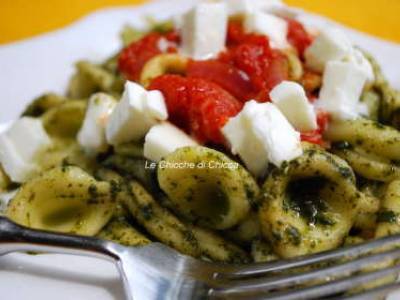 Orecchiette Al Pesto Destrutturato Ricetta Petitchef