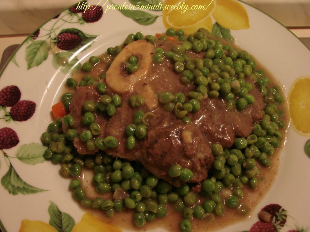 Ossobuco con piselli, Ricetta Petitchef