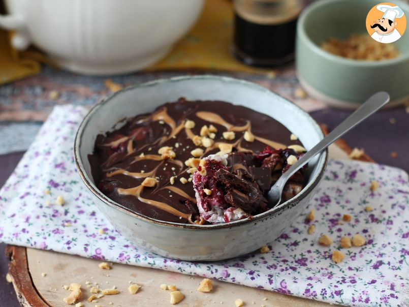 Overnight oat: avena, frutti rossi e cioccolato - foto 7