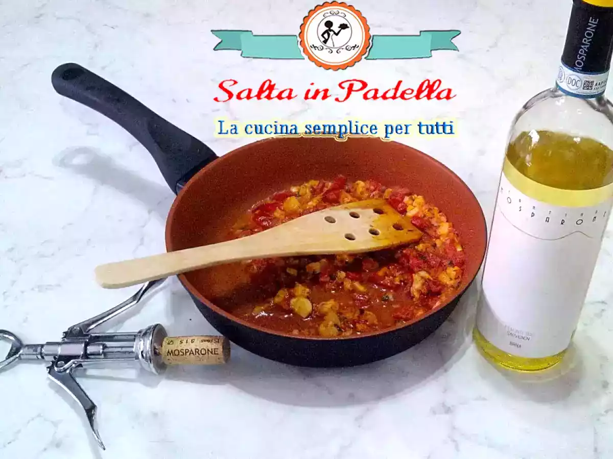 Paccheri al ragù di baccalà - foto 5