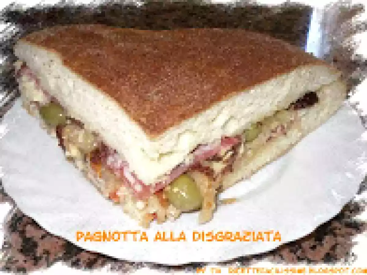 PAGNOTTA ALLA DISGRAZIATA - foto 2