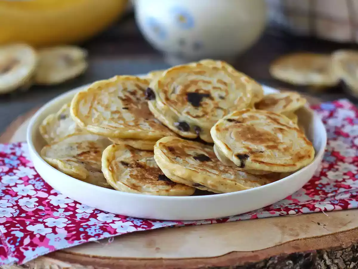 Pancake alla banana senza zuccheri aggiunti, perfetti per la colazione! - foto 3