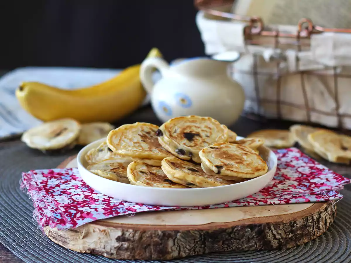 Pancake alla banana senza zuccheri aggiunti, perfetti per la colazione! - foto 6