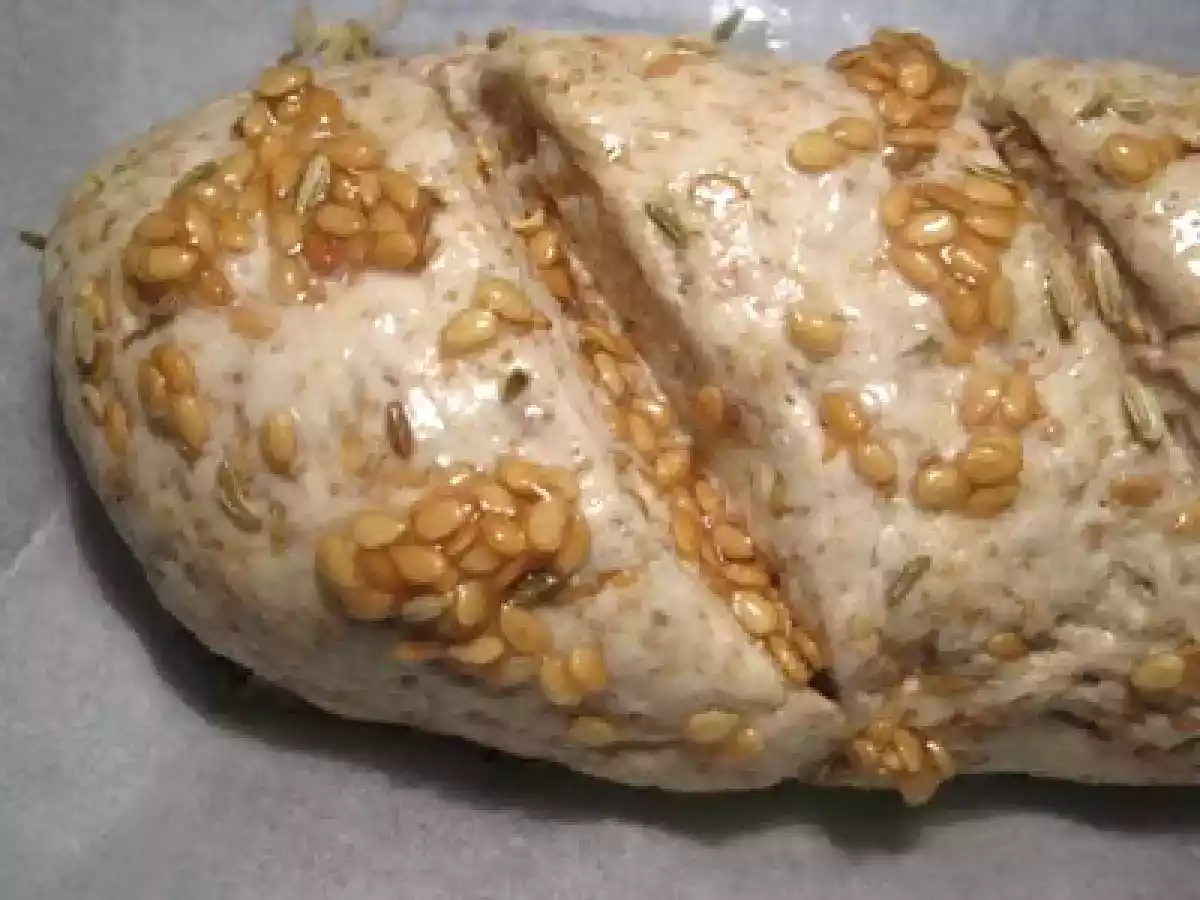 Pane ai semi di lino e finocchio - foto 2