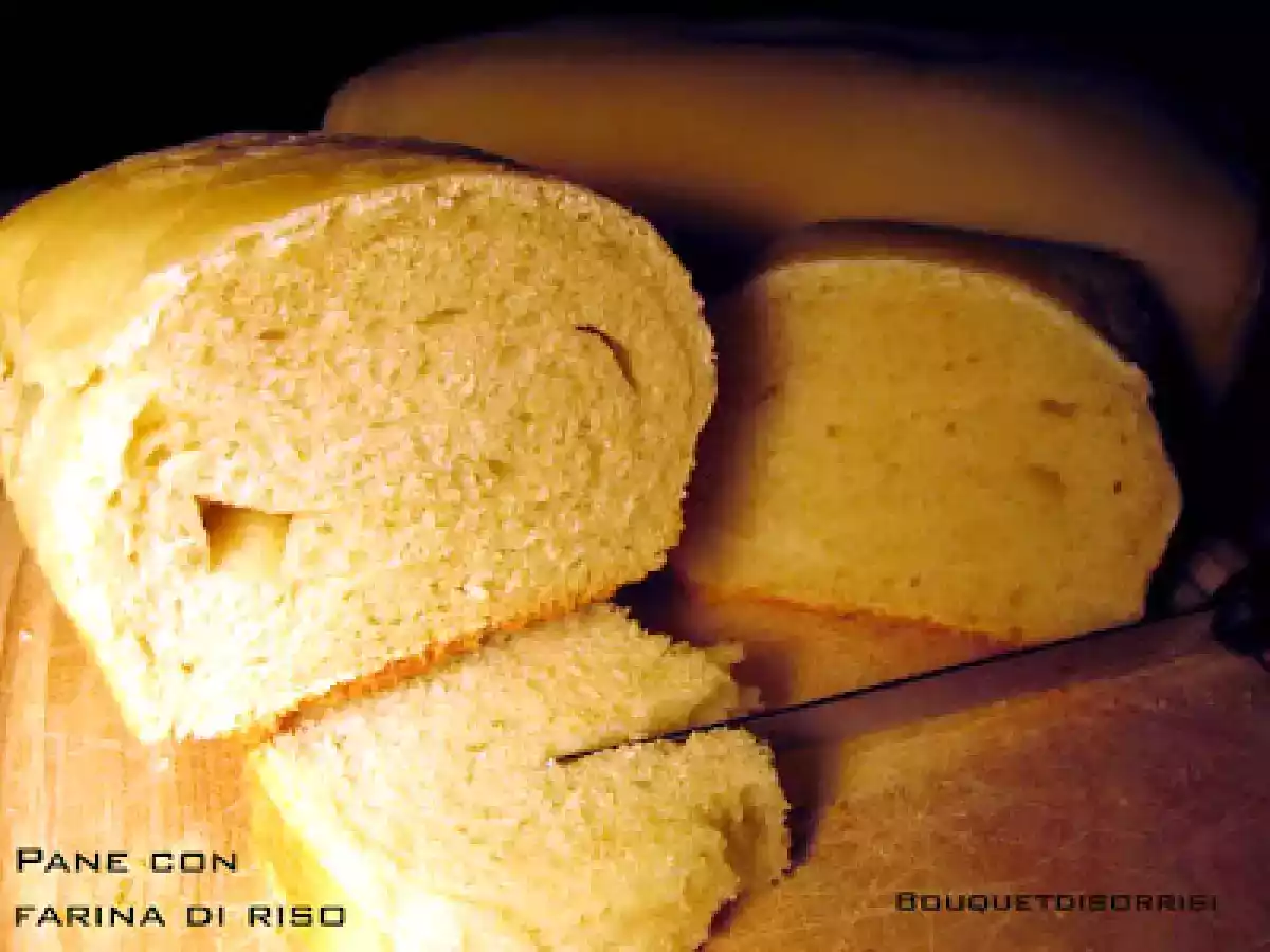 PANE DI FARINA DI RISO CON LIEVITO MADRE