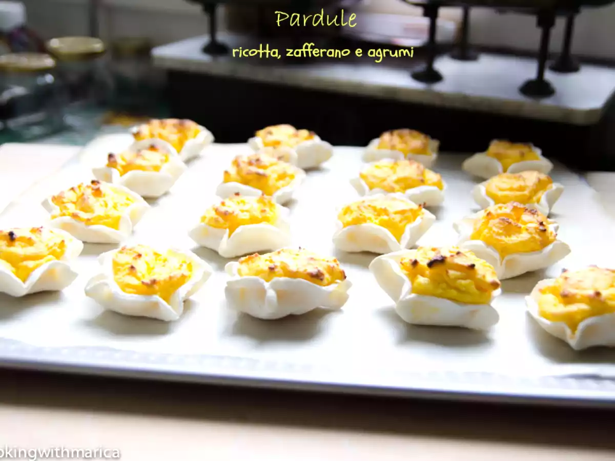 Pardule di ricotta, un dolce caratteristico della Sardegna