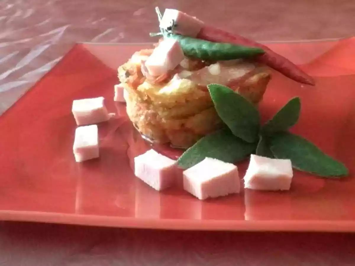 Parmigiana di finocchi con Mortadella Bologna IGP - foto 2