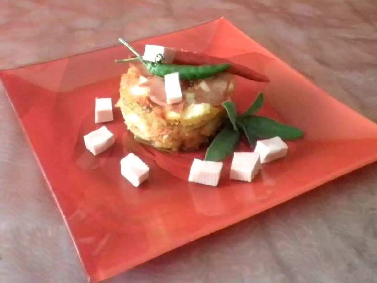 Parmigiana di finocchi con Mortadella Bologna IGP - foto 3