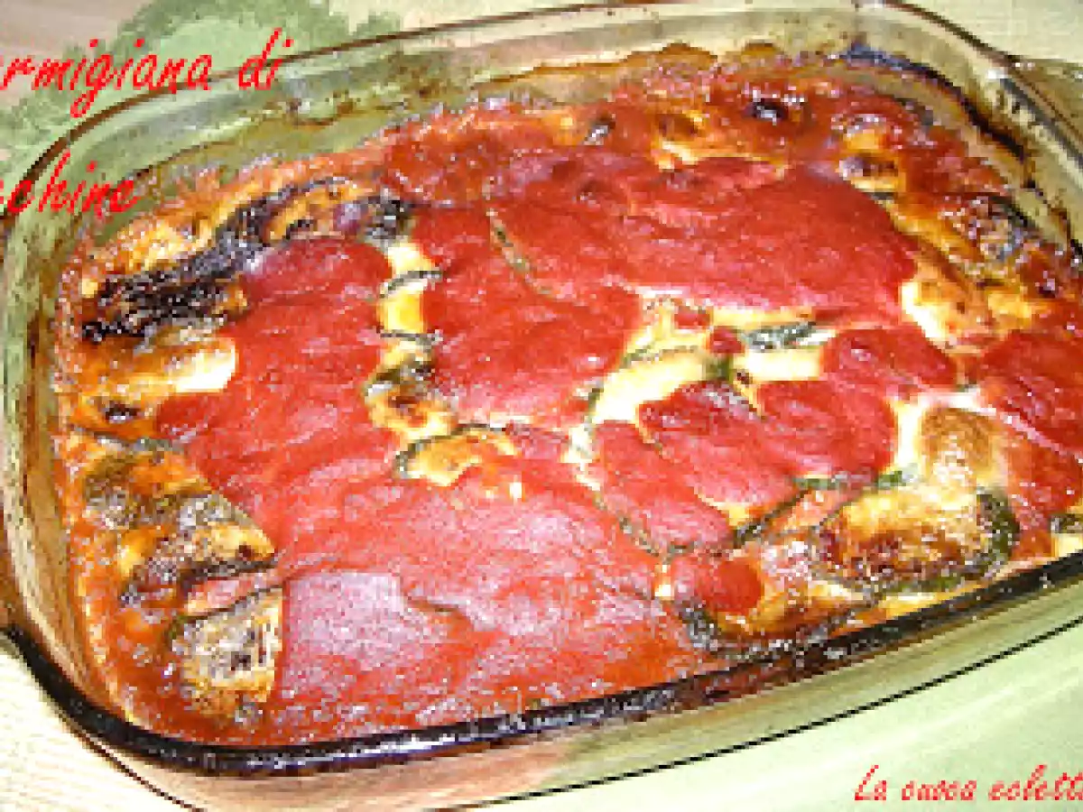 Parmigiana di zucchine con mozzarella di bufala - foto 4