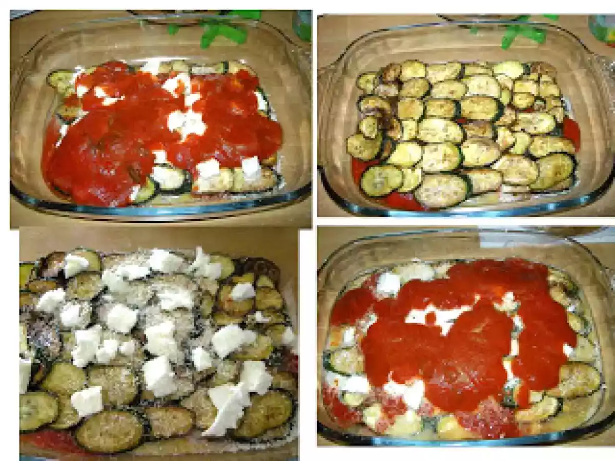 Parmigiana di zucchine con mozzarella di bufala - foto 5